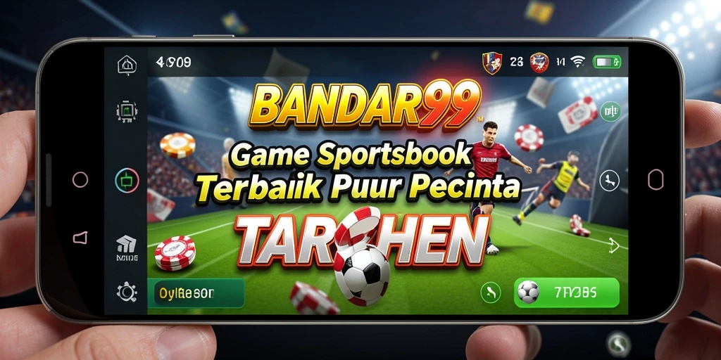 Tampilan gameplay Sportsbook bandingkan odds dan pilih taruhan.