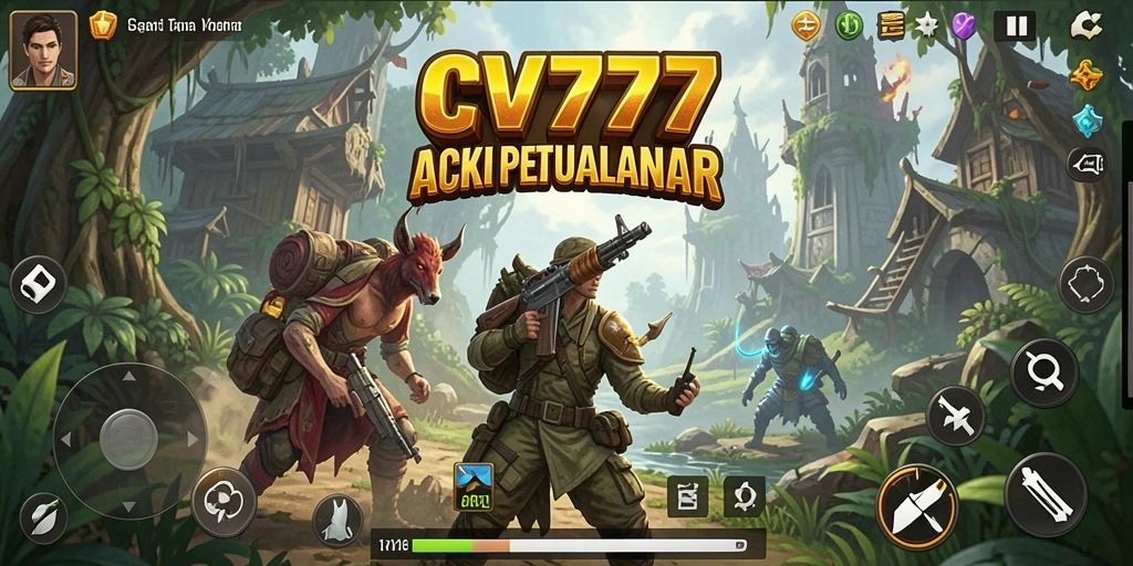 Screenshot gameplay CV777 yang menunjukkan pertempuran seru dan aksi mendebarkan.