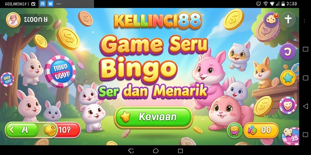 Gambaran gameplay Bingo yang seru dan interaktif di KELINCI88.