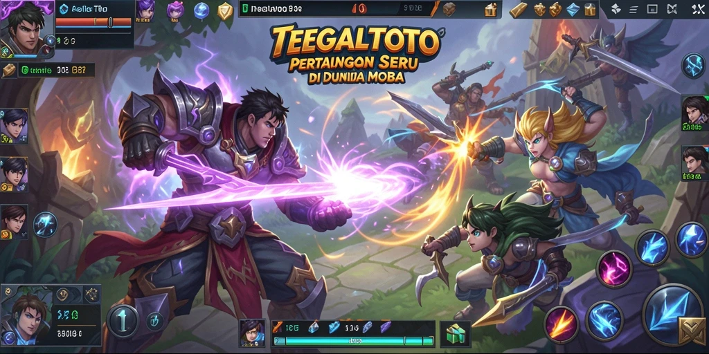 Gameplay TEGALTOTO yang mendebarkan dan penuh taktik.