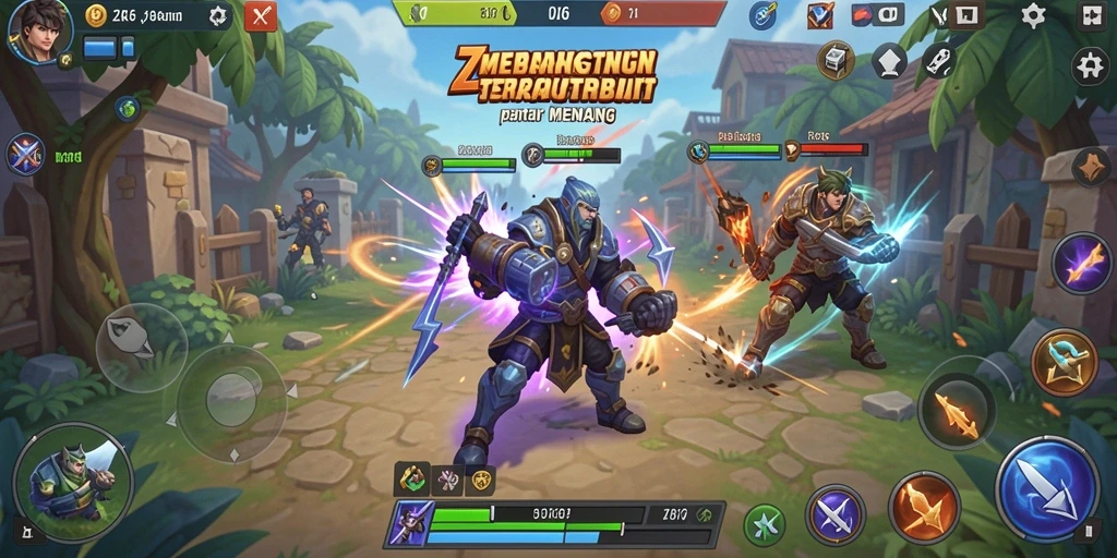 Gameplay ZK6 yang menarik dan penuh strategi.